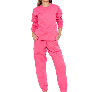 Ladies Relaxed Fit Sweatsuit Wholesale New Arrive Best Design Casual Winter Outfit <b>Set</b> - Product Image 1