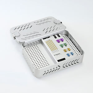 طقم سريع من أورتوبيتيكا لجراحة العظام البيطرية ثلاثي الأبعاد ، مسامير من سبائك التيتانيوم ، قفل قفص زرع TTA - Product Image 6