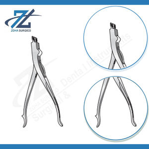 Espátula de Yeso Lawton, Manual, de Acero Inoxidable Quirúrgico, Reutilizable, con Certificación CE, Parte de Trabajo Curva de 220 mm, para Cirugía General - Product Image 3