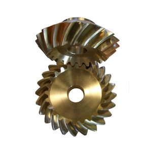 ผลิตชิ้นส่วนเครื่องจักรอุตสาหกรรมแบบ OEM คุณภาพสูง ความแม่นยำสูง พร้อมเฟืองเกลียวจากผู้ผลิตในอินเดีย - Product Image 1