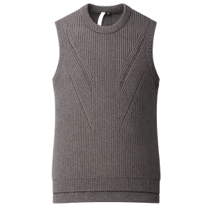 Cárdigan de punto para mujer, 100% cachemira, chaleco sin mangas, suéter suave para mujer - Product Image 5