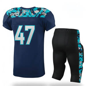 Uniforme de Fútbol Americano de Alto Rendimiento 2026, 100% Poliéster, Personalizable para Equipos Escolares, Universitarios y de Club - Product Image 2