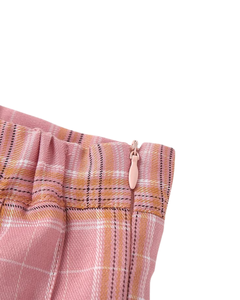 กระโปรงสเก็ตเตอร์ทรงเอพลีทลายสก็อต แต่งระบาย สำหรับผู้หญิง สไตล์มินิคลับแวร์ Y2K สตรีทแวร์ ฮิปฮอป ทรงเอไลน์ สั้น ผลิตตามแบบ OEM สำหรับฤดูร้อนและฤดูใบไม้ผลิ - Product Image 3