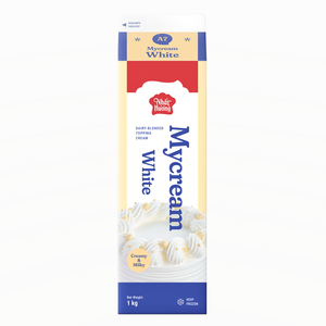Crème Non Laitière en Gros de Haute Qualité Mycream Blanche Mélangée pour Pâtisserie 1KG HALAL Prix Compétitif - Product Image 1