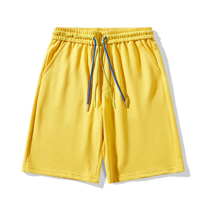 Shorts de sport unisexes personnalisés en coton et polyester mélangés pour la course, l'entraînement, la gym, le fitness, l'été, pour hommes - Product Image 4