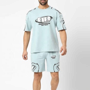 แฟชั่น2025ชุดกางเกงขาสั้นมีกระเป๋าทันสมัยสำหรับผู้ชายชุดกางเกงขาสั้นฤดูร้อนแบบมีกระเป๋าสวมใส่ง่ายทันสมัย - Product Image 1