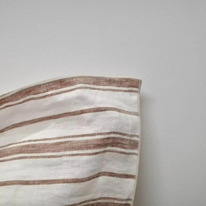 Striped Linen Cushion Cover Rectangle Envelop Closure Breathable Woven Home <b>Decor</b> <b>Pillow</b> Case - Product Image 5