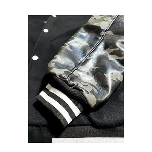 College Letterman Bomber Varsity <b>Jacket</b> for Spring Woven <b>Jacket</b> with Bonded Process - Product Image 2