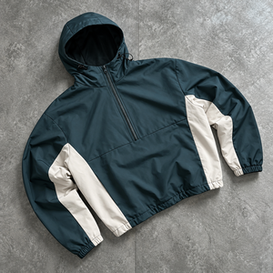 Veste coupe-vent pour hommes, résistante à l'eau, en polyester, pour les détaillants américains, étiquette privée, vente en gros - Product Image 3