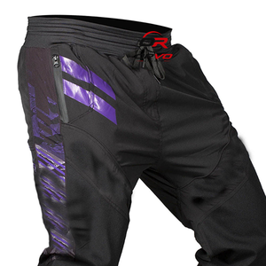Pantalons de paintball personnalisés de haute qualité ORVO SPORTS, polyester sublimé, protection rembourrée des genoux, cordon de serrage, légers, séchage rapide - Product Image 5