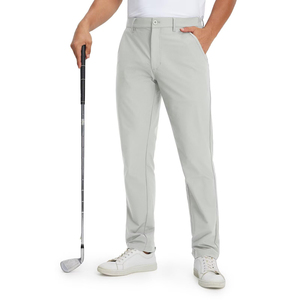 Pantalons de golf pour hommes sur mesure OEM, logo personnalisé, tissu léger, respirant, anti-humidité, haute performance pour golfeurs - Product Image 1
