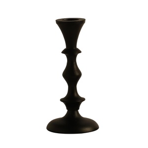 <b>Black</b> <b>Metal</b> <b>Candle</b> <b>Holder</b> Stand Decorative Taper <b>Candle</b> Stand Elegant <b>Candle</b> <b>Holder</b> for Home Decor Living Room Dining Table - Product Image 3