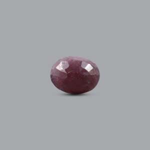 Natural Pink Ruby Loose Gemstone 11.45 Carat Pear Oval Faceted for Fine Jewelry - Product Image 2