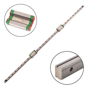 MGN12H 900mm Linear <strong>Rail</strong> <strong>Guide</strong> 2 Stainless Steel Carriage <strong>Blocks</strong> for 3D Printers <strong>CNC</strong> <strong>Machines</strong> Linear Motion Measurement - Product Image 1