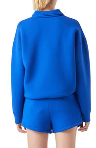 Ensemble court de sweats à capuche oversize pour femmes, faible MOQ, dernière conception, en coton, tendance 2025 - Product Image 5