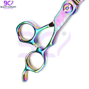 กรรไกรตัดผมแบบคลาสสิค รุ่นใหม่ ขนาด 7 นิ้ว สีรุ้ง ทนทาน คุณภาพสูง สำหรับมืออาชีพ ใช้งานได้ยาวนาน - Product Image 6