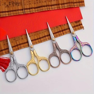 Tijeras para Cejas y Vello Nasal BAFA SURGICAL INSTRUMENTS, 1/4 Pieza, Acero Inoxidable, Mango Ergonómico, para el Cuidado Facial - Product Image 3