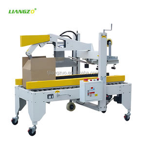 LIANGZO HFXJ-5050A Yüksek Verimli Katlama ve Otomatik Kapatma Makinesi Gıda İçecek Kartonları için Bantlı Kapatıcı Yeni - Product Image 5