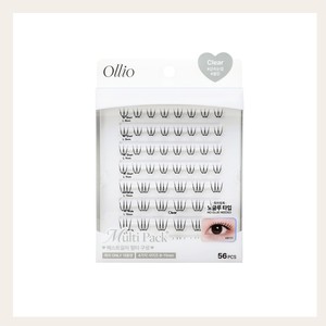 Extensions de cils pré-faites Ollio sans colle, multi-pack transparent, fabriqué en Corée, extensions de cils abonnie - Product Image 5