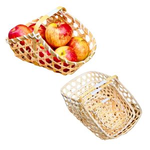 Artisan <b>Straw</b> <b>BAMBOO</b> GIFT BASKET Durable, Elegant, and Handmade Gift Packaging Basket Supplier - Product Image 1