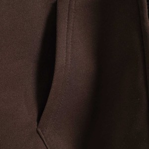 Sudadera con capucha y cremallera de algodón personalizada de 445GSM para hombre, estilo urbano, talla grande - Product Image 4