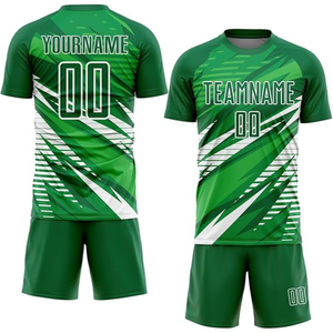 Ensemble Maillot et Short de Football Personnalisé Dry Fit Pro-Mesh – Kit Performance Professionnel pour Équipes – Tendance Marché USA et Europe - Product Image 4