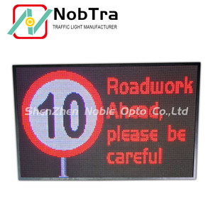 Pantalla LED de Matriz de Puntos Tipo Soporte Móvil VMS, Señalización Visual de Advertencia de Tráfico, Adecuada para Secciones Temporales de Construcción - Product Image 2
