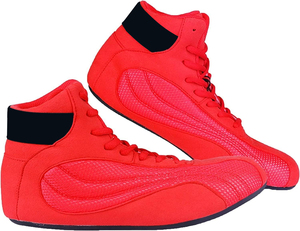 Chaussures de boxe et de lutte professionnelles en cuir véritable de haute qualité, respirantes, antidérapantes, pour hommes, été et hiver, imprimées sur mesure - Product Image 4