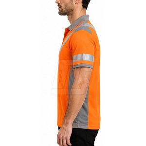 เสื้อโปโลผู้ชายใส่สบาย ระบายอากาศได้ดี แขนสั้น มีปก ผ้าคอตตอนผสม เหมาะสำหรับพนักงาน ชุดยูนิฟอร์ม ชุดทำงาน - Product Image 6