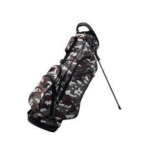 Bolsa de Golf Impermeable Ligera de Cuero PU con Bolsa de Golf Unisex de Nailon Premium Bordada para Hombre - Product Image 1