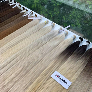 Double Drawn Top Trending Vietnamese Hanoi Virgin Human Hair Bulk Super 100g No Tangle Natural Straight Silky <b>Thick</b> Ends Colors - Product Image 1