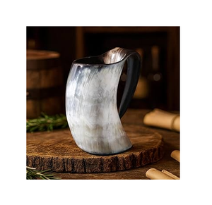 Taza de Cerveza de Lujo de Cuerno de Búfalo para Fiestas, Restaurantes, Días Festivos y Regalos para Amantes, Artesanía, ¡Gran Venta! - Product Image 3