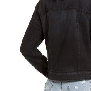Veste en jean personnalisée pour femme, hiver, denim brut respirant extensible, 100% haute qualité, réversible, veste en jean écologique - Product Image 6
