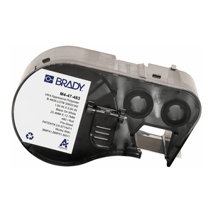 Étiquettes en polyester Brady de 12 mm avec adhésif ultra-agressif pour imprimante d'étiquettes M4/M5 - Product Image 2