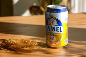 ขวดเบียร์อูฐ330มล. แบบกระป๋องใส่ข้าวสาลีเข้มฉลากตามสั่ง - Product Image 2