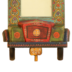 Làm bằng tay khung ảnh bằng gỗ sáng tạo xe tải treo tường khung hình trang trí nội thất Tặng quà với thiết kế vẽ tay - Product Image 5