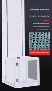 <span class=keywords><strong>Montacarichi</strong></span> Idraulico da 1 Tonnellata, Elevatore Elettrico Verticale da 2-10m per Magazzino, Certificato CE - Product Image 4