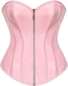 Achetez un Corset Bustier pour Femme avec Fermeture Éclair sur le Devant, Sculptant le Corps, Lingerie Tendance, Écologique, Style Gothique, Prix de Gros - Product Image 2