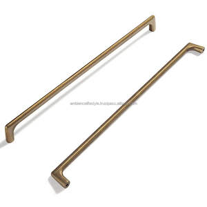 Poignée de meuble en métal de qualité supérieure, idéale pour les armoires de cuisine de luxe, les tiroirs, les placards et l'ameublement. - Product Image 2