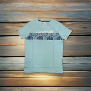 Camiseta de cuello redondo de alta calidad para hombre 100% algodón Casual Fitness verano ajustado Jersey de punto de gran tamaño 180 gramos pantalones cortos de diseño en blanco - Product Image 1