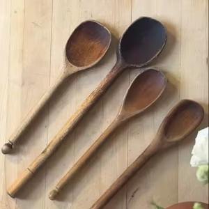 Cuillère de service en bois pour la cuisine, pour mélanger et servir les aliments - Product Image 6