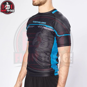 Camiseta Deportiva de Manga Corta para Hombre, 2026 Fitness, Ligera, de Primera Calidad, para Entrenamiento de MMA, Ecológica, de Secado Rápido, 180g, Spandex - Product Image 2