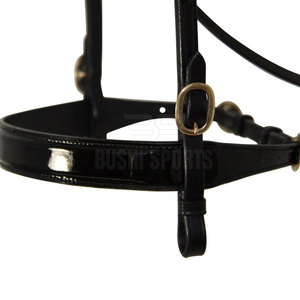 Bridon de cheval de haute qualité, durable, en cuir souple, fabrication artisanale, norme d'exportation, fabricant d'usine - Product Image 3