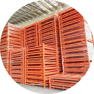 Heavy-Duty Selective Pallet Rack System Adjustable <b>Steel</b> Warehouse Storage Units Industrial <b>Racking</b> with Stackable Shelving - Product Image 6