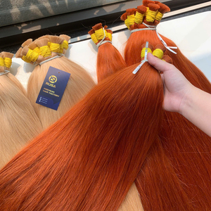 Cheveux humains blonds en gros, 100% naturels, cheveux vietnamiens bruts, qualité supérieure, cheveux vierges, super double drawn, logo personnalisé - Product Image 1