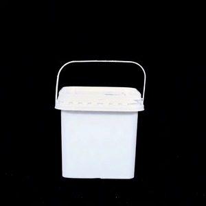 Contenedor de Almacenamiento de Plástico Cuadrado de 4 Litros, Caja de Almacenamiento de Alimentos Duradera, Contenedor de Embalaje de Plástico Reutilizable para el Hogar y la Industria - Product Image 1
