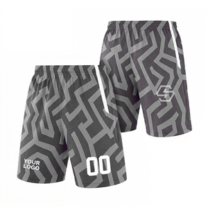 Pantalones Cortos de Fútbol de Fábrica, Fabricante de Pantalones Cortos Deportivos Personalizados, Pantalones Cortos de Fútbol Transpirables de Secado Rápido - Product Image 2