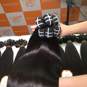 Extensions de cheveux à trame unique 100% paquets de cheveux humains naturels qualité de luxe en gros cheveux vierges Remy soyeux droits - Product Image 5
