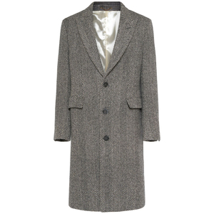 เสื้อโค้ทยาวหนาสำหรับผู้ชายไซส์ใหญ่ ดีไซน์ขนแกะแบบกลับด้านได้ ระบายอากาศได้ดี คุณภาพสูง แฟชั่นฤดูหนาว ขายส่ง - Product Image 1