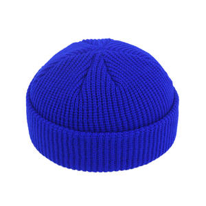 Low MOQ Watch Cap <b>Beanie</b> <b>Wool</b> <b>Beanie</b> With Wholesale Rib Knit <b>Beanie</b> Factory For US Streetwear Brands - Product Image 5